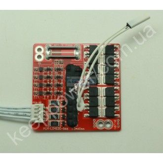PCM-L04S30-566 (4s 30A li-ion with balance , temperature switch)