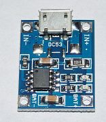 PCM Модуль ЗарядаTP4056(HW18) 5V 1A  Lithium Battery 18650  MICRO USB 