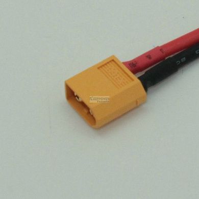 XT60 Разъем (папа) M + 14 AWG/15СМ (60 Ампер)