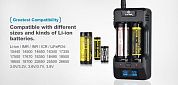 XTAR VP2 charger, USB cable