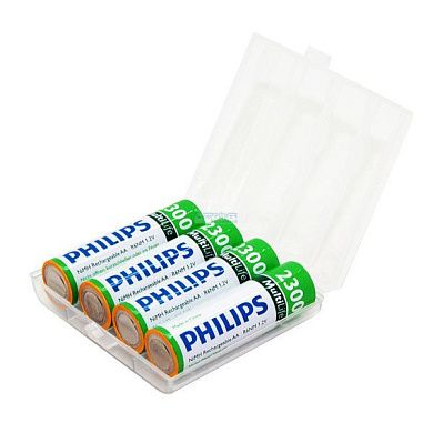 PHILIPS Ni-Mh(R6,2300mAh)/4 plast box
