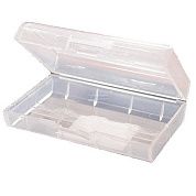 Пластиковый бокс Soshine  для 1-2шт . 18650/SBC-012