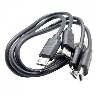 Кабель Micro USB 2.0 cables 20cm 1 for 4 Micro USB
