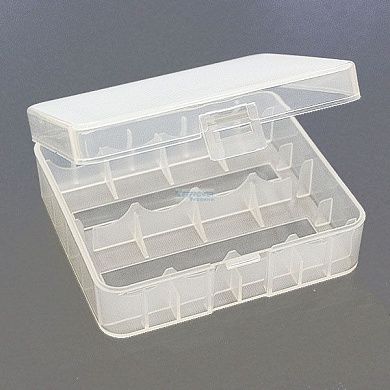 Пластиковый бокс для 4x18650/2х26650(D1)