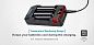 XTAR VP2 charger, USB cable