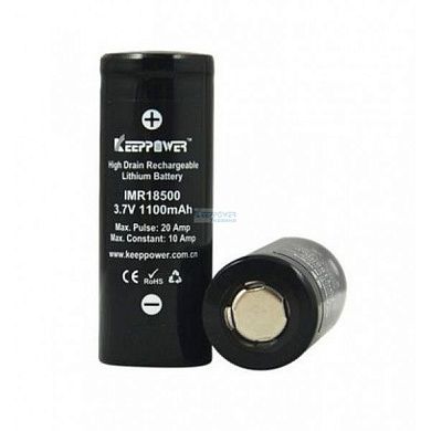 KEEPPOWER IMR18500 1100 mAh