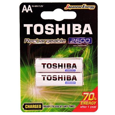 TOSHIBA TNH-6GAE (AA 2600mAh x 2 pcs)