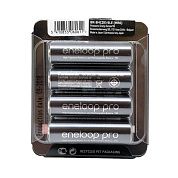Panasonic R6,2500mAh Eneloop Pro 1*4 sliding blister